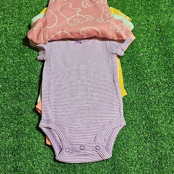 Carter's Multicolor Baby Girl Onesie Set - Picture 4 of 8